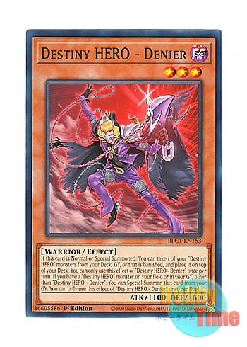 画像1: 英語版 BLC1-EN153 Destiny HERO - Denier D-HERO ディナイアルガイ (ノーマル) 1st Edition