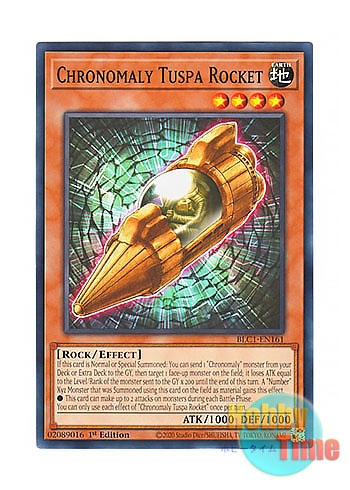 画像1: 英語版 BLC1-EN161 Chronomaly Tuspa Rocket 先史遺産トゥスパ・ロケット (ノーマル) 1st Edition