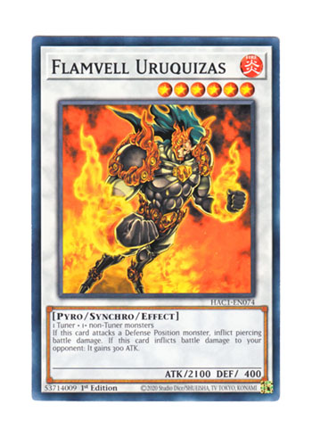 画像1: 英語版 HAC1-EN074 Flamvell Uruquizas フレムベル・ウルキサス (ノーマル) 1st Edition