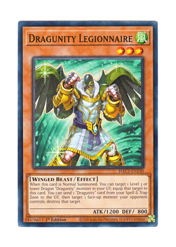 画像1: 英語版 HAC1-EN150 Dragunity Legionnaire ドラグニティ－レギオン (ノーマル) 1st Edition