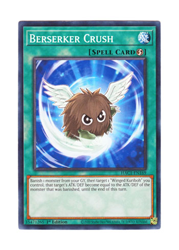 画像1: 英語版 HAC1-EN169 Berserker Crush バーサーカークラッシュ (ノーマル) 1st Edition