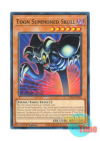 画像1: 英語版 LDS1-EN055 Toon Summoned Skull トゥーン・デーモン (ノーマル) 1st Edition