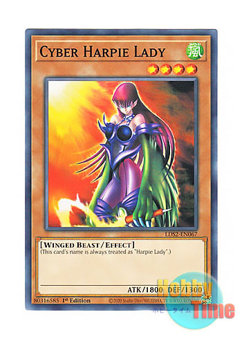 英語版 LDS2-EN067 Cyber Harpie Lady ハーピィ・レディ・SB (ノーマル 