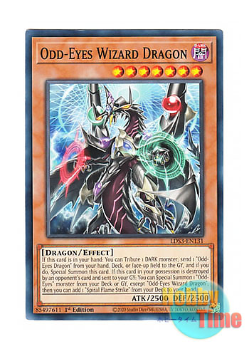 画像1: 英語版 LDS3-EN131 Odd-Eyes Wizard Dragon オッドアイズ・ウィザード・ドラゴン (ノーマル) 1st Edition