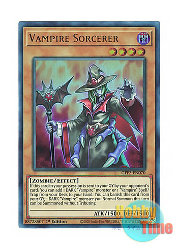 画像1: 英語版 GFP2-EN070 Vampire Sorcerer ヴァンパイア・ソーサラー (ウルトラレア) 1st Edition