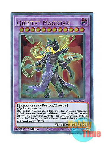 英語版 GFP2-EN127 Quintet Magician クインテット・マジシャン (ウルトラレア) 1st Edition