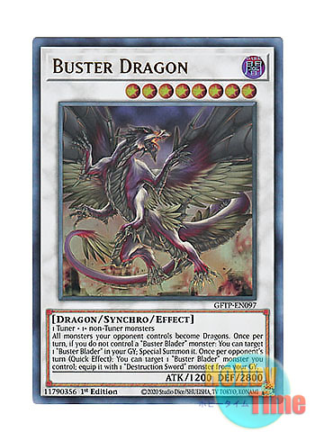 英語版 GFTP-EN097 Buster Dragon 破戒蛮竜－バスター・ドラゴン 