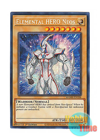 英語版 MAMA-EN106 Elemental HERO Neos E・HERO ネオス (ファラオズ