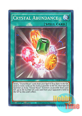 画像1: 英語版 SDCB-EN022 Crystal Abundance 宝玉の氾濫 (ノーマル) 1st Edition