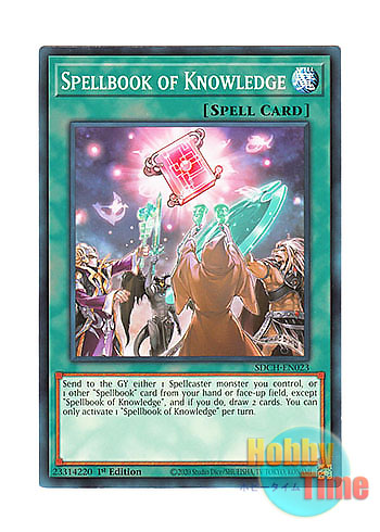 画像1: 英語版 SDCH-EN023 Spellbook of Knowledge ルドラの魔導書 (ノーマル) 1st Edition