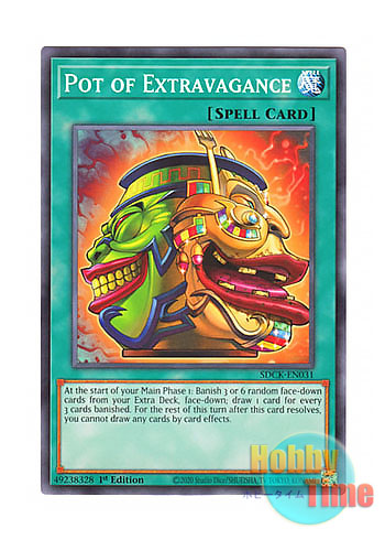 画像1: 英語版 SDCK-EN031 Pot of Extravagance 強欲で金満な壺 (ノーマル) 1st Edition