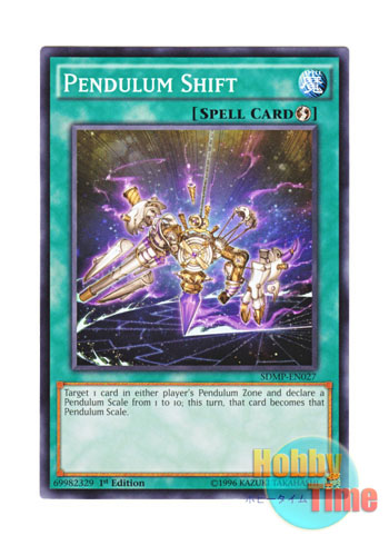 画像1: 英語版 SDMP-EN027 Pendulum Shift ペンデュラム・ターン (ノーマル) 1st Edition