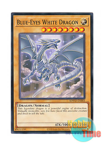 画像1: 英語版 SDWD-EN003 Blue-Eyes White Dragon 青眼の白龍 (ノーマル) 1st Edition