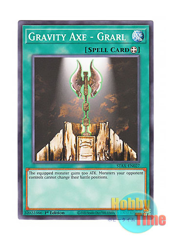 画像1: 英語版 STAX-EN027 Gravity Axe - Grarl 重力の斧－グラール (ノーマル) 1st Edition