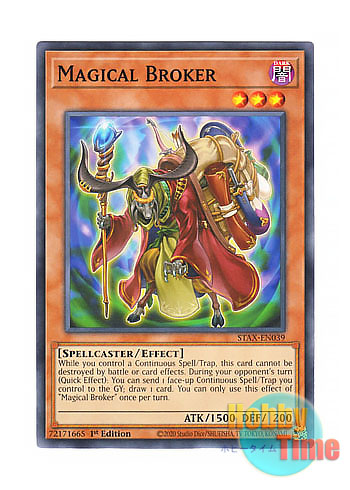 画像1: 英語版 STAX-EN039 Magical Broker 魔導闇商人 (ノーマル) 1st Edition