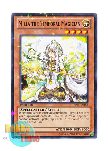 英語版 BP01-EN168 Milla the Temporal Magician 久遠の魔術師ミラ 