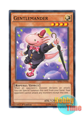 画像1: 英語版 BP03-EN106 Gentlemander ジェントルーパー (ノーマル) 1st Edition