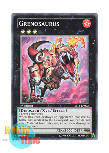 画像1: 英語版 SP13-EN022 Grenosaurus グレンザウルス (ノーマル) 1st Edition