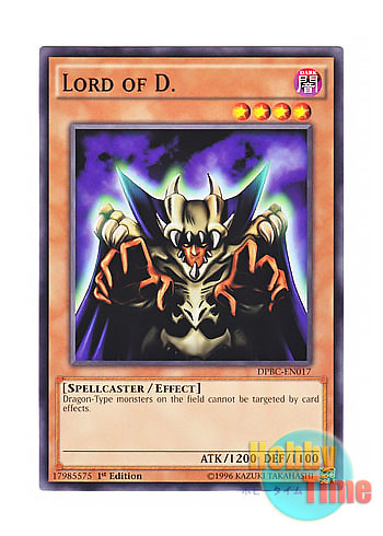 英語版 DPBC-EN017 Lord of D. ロード・オブ・ドラゴン－ドラゴンの支配者－ (ノーマル) 1st Edition