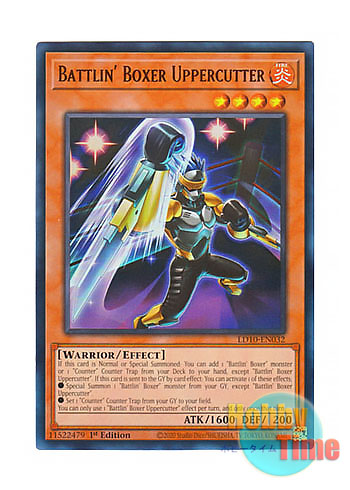 画像1: 英語版 LD10-EN032 Battlin' Boxer Uppercutter BK アッパーカッター (ウルトラレア) 1st Edition