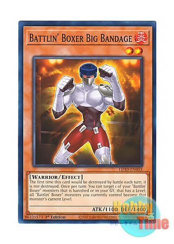 画像1: 英語版 LD10-EN055 Battlin' Boxer Big Bandage BK ビッグバンテージ (ノーマル) 1st Edition