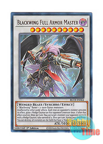 画像1: 英語版 BLCR-EN064 Blackwing Full Armor Master BF－フルアーマード・ウィング (ウルトラレア) 1st Edition