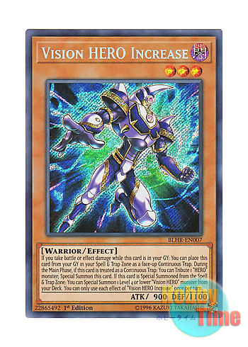 英語版 BLHR-EN007 Vision HERO Increase V・HERO インクリース 