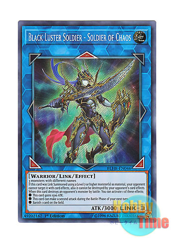 英語版 BLHR-EN046 Black Luster Soldier - Soldier of Chaos 混沌の 