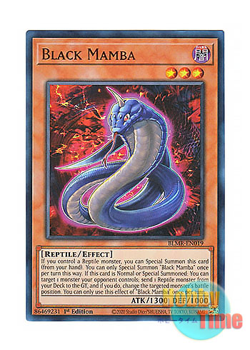 画像1: 英語版 BLMR-EN019 Black Mamba ブラックマンバ (ウルトラレア) 1st Edition