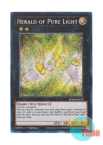 画像1: 英語版 BLMR-EN078 Herald of Pure Light 聖光の宣告者 (シークレットレア) 1st Edition