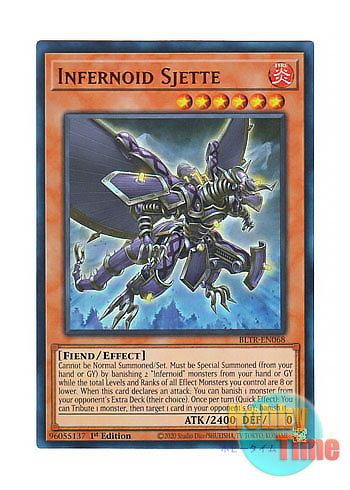 画像1: 英語版 BLTR-EN068 Infernoid Sjette インフェルノイド・ベルフェゴル (ウルトラレア) 1st Edition