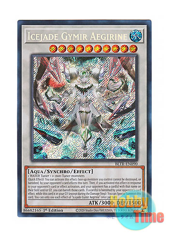 画像1: 英語版 BLTR-EN090 Icejade Gymir Aegirine 氷水啼エジル・ギュミル (シークレットレア) 1st Edition