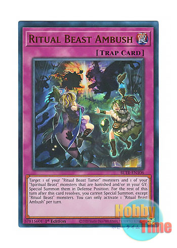 画像1: 英語版 BLTR-EN106 Ritual Beast Ambush 霊獣の騎襲 (ウルトラレア) 1st Edition