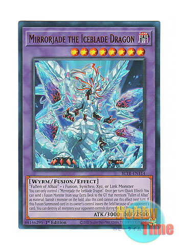 英語版 BLTR-EN114 Mirrorjade the Iceblade Dragon 氷剣竜ミラジェイド (ウルトラレア) 1st Edition