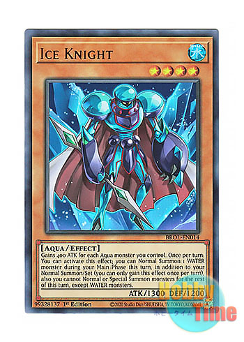 英語版 BROL-EN014 Ice Knight 氷騎士 (ウルトラレア) 1st Edition