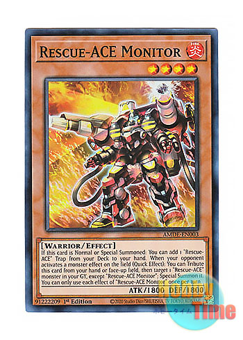 画像1: 英語版 AMDE-EN003 Rescue-ACE Monitor R－ACEイントルーダー (スーパーレア) 1st Edition