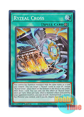 画像1: 英語版 CRBR-EN009 Ryzeal Cross ライゼオル・クロス (スーパーレア) 1st Edition