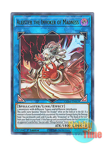 英語版 GEIM-EN053 Aleister the Invoker of Madness 暴走召喚師アレイスター (ウルトラレア) 1st  Edition