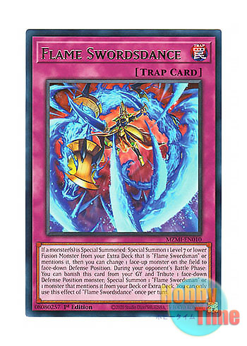 画像1: 英語版 MZMI-EN010 Flame Swordsdance 炎の剣舞 (レア) 1st Edition