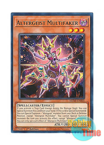 画像1: 英語版 MZMI-EN065 Altergeist Multifaker オルターガイスト・マルチフェイカー (レア) 1st Edition