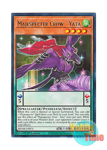 画像1: 英語版 MZMI-EN073 Majespecter Crow - Yata マジェスペクター・クロウ (レア) 1st Edition