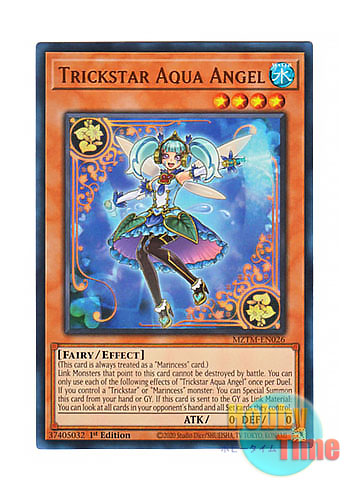 画像1: 英語版 MZTM-EN026 Trickstar Aqua Angel トリックスター・アクアエンジェル (ウルトラレア) 1st Edition