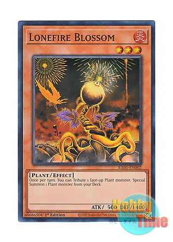 画像1: 英語版 RA01-EN002 Lonefire Blossom ローンファイア・ブロッサム (スーパーレア) 1st Edition