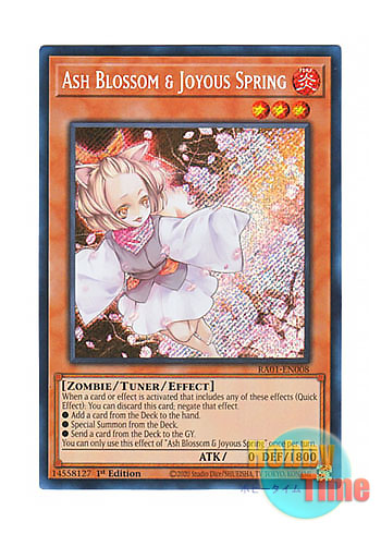 英語版 RA01-EN008 Ash Blossom & Joyous Spring 灰流うらら
