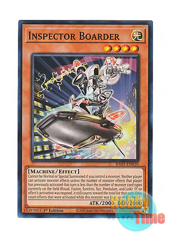 画像1: 英語版 RA01-EN010 Inspector Boarder インスペクト・ボーダー (スーパーレア) 1st Edition