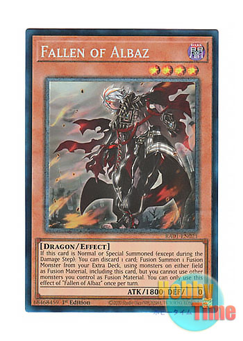 画像1: 英語版 RA01-EN021 Fallen of Albaz アルバスの落胤 (プリズマティックコレクターズレア) 1st Edition