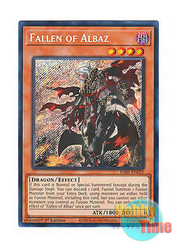英語版 RA01-EN021 Fallen of Albaz アルバスの落胤 (シークレットレア) 1st Edition