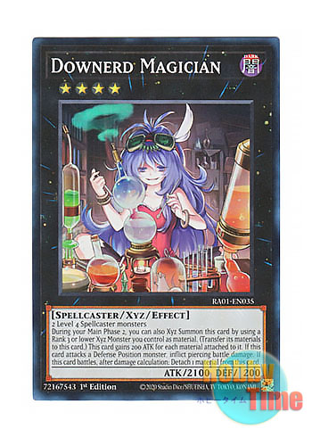 画像1: 英語版 RA01-EN035 Downerd Magician ダウナード・マジシャン (スーパーレア) 1st Edition