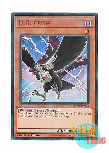 画像1: 英語版 RA02-EN002 D.D. Crow D.D.クロウ (プリズマティックアルティメットレア) 1st Edition