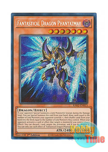 画像1: 英語版 RA02-EN013 Fantastical Dragon Phantazmay 幻創龍ファンタズメイ (シークレットレア) 1st Edition